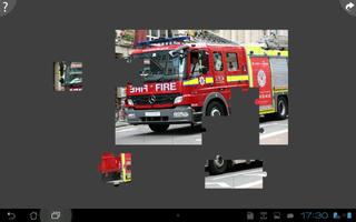 Camion de pompiers Puzzle capture d'écran 2