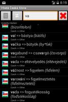 Dictionary Czech Hungarian poster