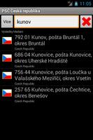 Czech Postal ZIP Code Affiche