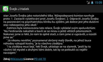 1 Schermata Švejk Jaroslav Hašek Kniha