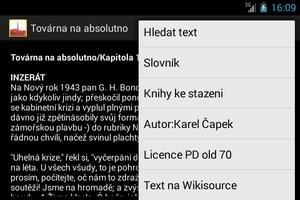 Tovarna na absolutno - K.Capek screenshot 1