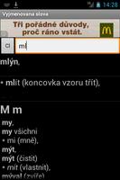 Vyjmenovaná slova tahák screenshot 2