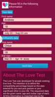 Love test and love calculator screenshot 1