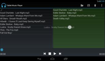 Music Player for Tablet screenshot 1