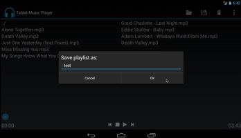 Music Player for Tablet screenshot 2