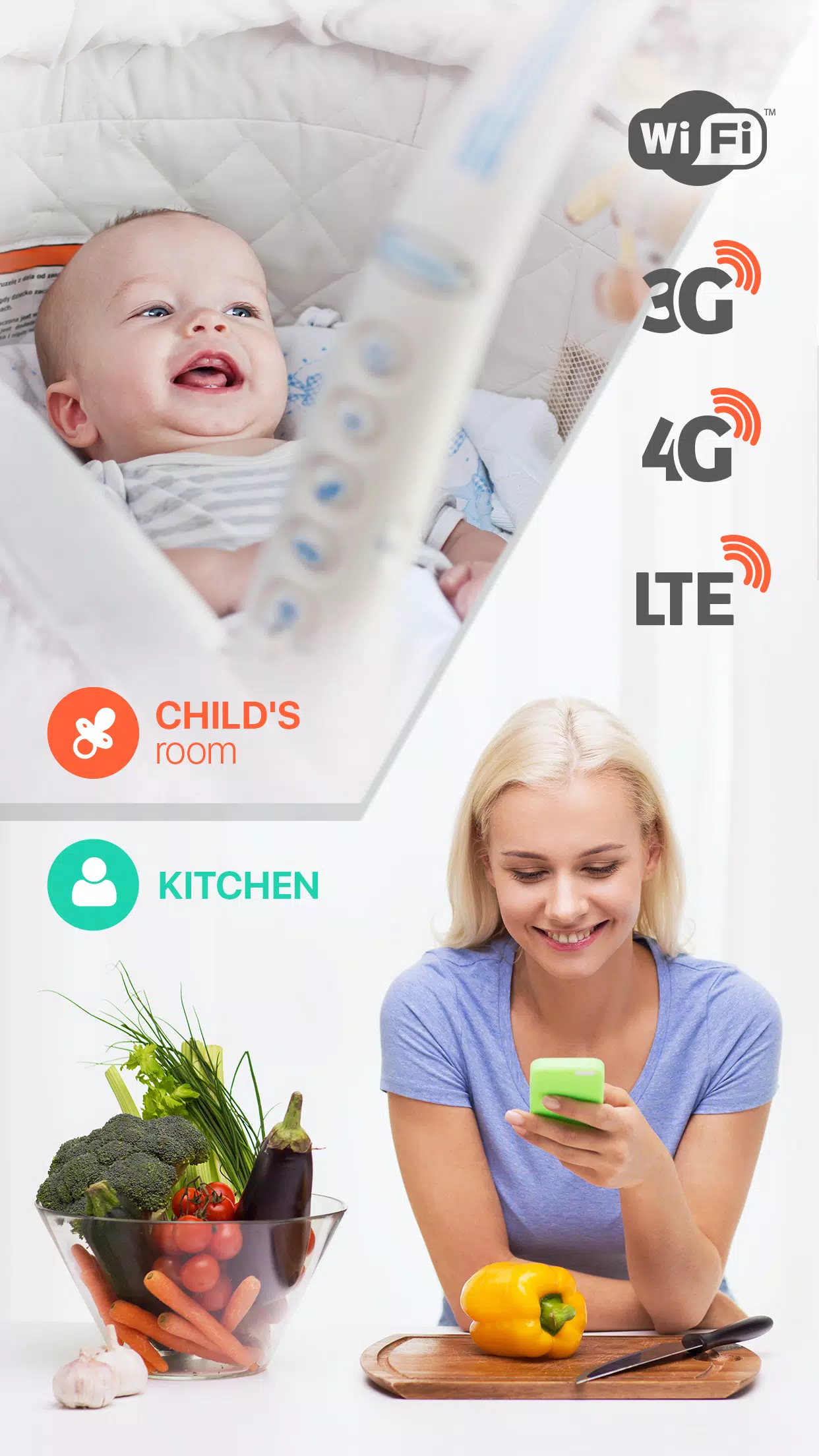 Baby Monitor Annie 👶 Nanny Cloud Camera via WiFi APK for Android Download