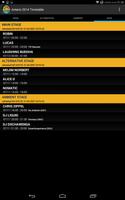 Antaris Project 2014 Timetable capture d'écran 3