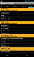 Lawatanssit 2013 Timetable screenshot 3