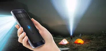 Bright flashlight phone