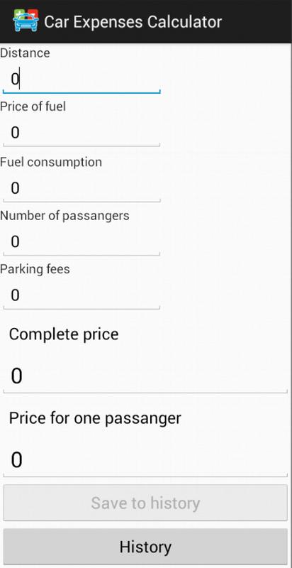 car expenses calculator apk download free travel local app for