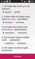 German irregular verbs free screenshot 1