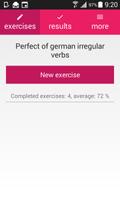 German irregular verbs Affiche