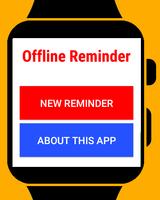 WEAR Offline Reminder NO PHONE plakat