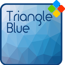 Triangle Blue Theme APK
