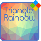 Triangle Rainbow Theme icône