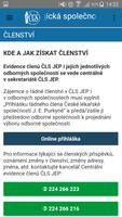 Česká gastroenterologická společnost capture d'écran 1