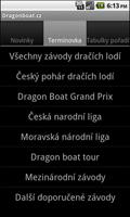 Dragonboat.cz screenshot 2