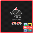 아기코끼리 카카오톡 테마 APK