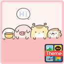 기몽이 동글동글 카카오톡 테마 APK