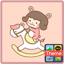 해피이야기 카카오톡 테마 APK