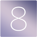 카카오톡테마 - 심플, iOS8B APK