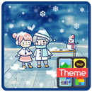 Let it snow 카카오톡 테마 APK