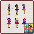 바른생활_딴따라♬ 카톡 테마 aplikacja