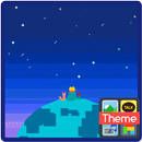 우주픽셀2 카톡 테마 APK