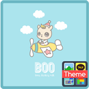 BOO(비행기) 카카오톡 테마 APK