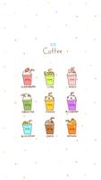 커피ICE 카톡 테마 Affiche