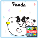 Fanda_오리 카카오톡 테마 APK