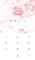 갤럭시 S8 Heart and Flowers 카톡 테마 اسکرین شاٹ 3