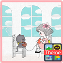 로리 뜨개질 카카오톡 테마 APK