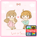 렛잇스노우_카카오톡 테마 APK