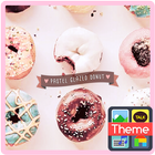 Pastel donuts 카카오톡 테마 icône