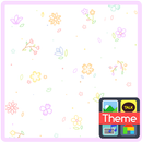 봄꽃패턴 카카오톡 테마 APK