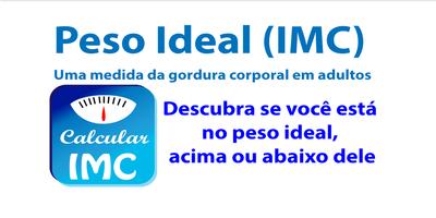 Calcule seu peso ideal (IMC) الملصق