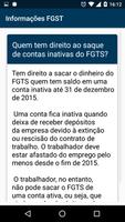 FGTS Informações تصوير الشاشة 1