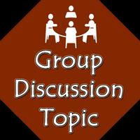 GD Topic and Discussion poster