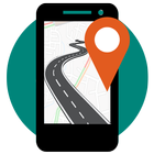 Générateur de route GPS: Maps, Navigation, Traffic icône