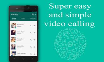 HD Video chat for Whatssap تصوير الشاشة 1