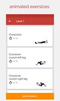 Abs Workout تصوير الشاشة 2