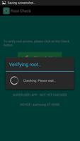 Root Checker স্ক্রিনশট 1