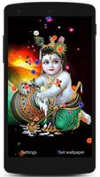 Lord Krishna Live HD Wallpaper 스크린샷 2