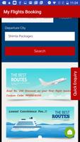 myflightsBooking-Low Cost Flight/Hotel/Bus/Tour اسکرین شاٹ 2