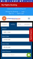 myflightsBooking-Low Cost Flight/Hotel/Bus/Tour اسکرین شاٹ 3