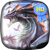 Amazing Dragon Live Wallpaper icône