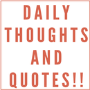 Daily Thoughts and Quotes APK
