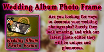 Wedding Album Photo Frame Affiche