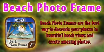 Beach Photo Frames Cartaz